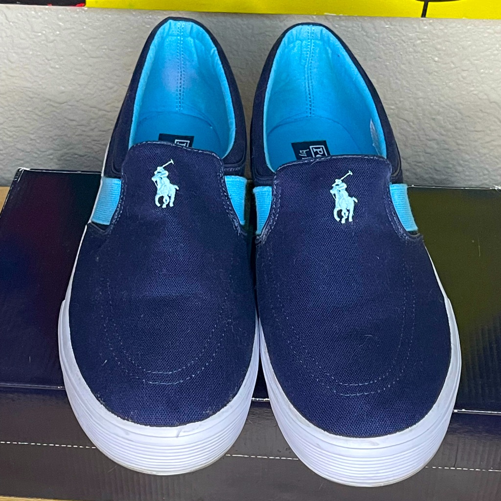 Polo By Ralph Lauren Slip On Canvas
